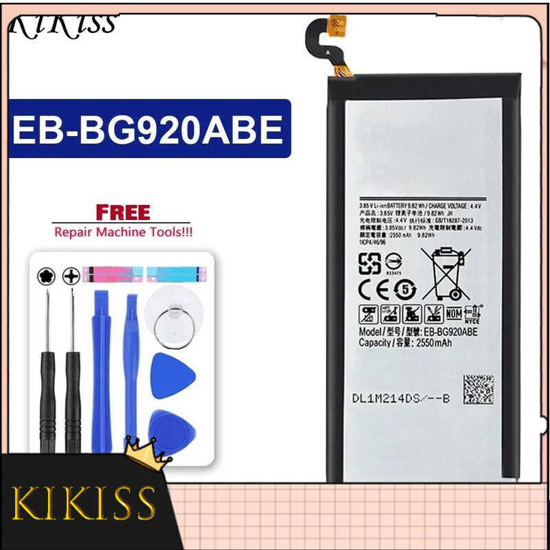 EB-BG920ABE 2550mAh แบตเตอรี่สำหรับ Samsung Galaxy S6 G920 G920F G920i G920A G920S G920L G920K
