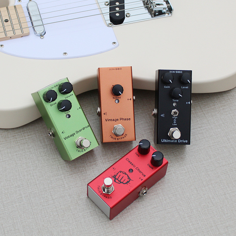 เอฟเฟกต์กีตาร์ไฟฟ้า Guitar Effect Pedal Vintage Overdrive Ultimate Drive Effect Pedal