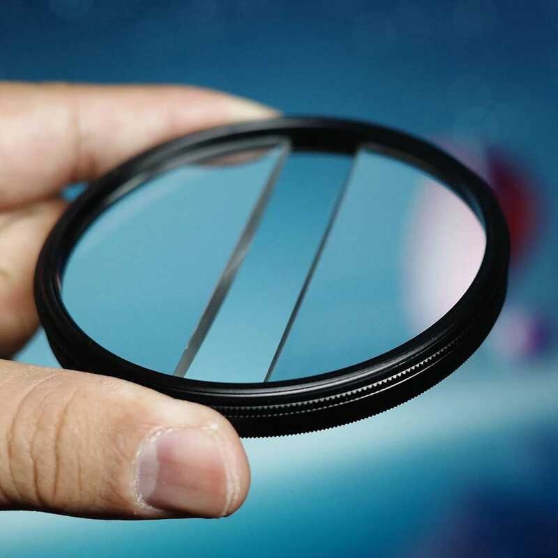 ▥ Sheji Centerfield Split Diopter FX Filter สําหรับเอฟเฟกต์พิเศษของเลนส์กล้อง