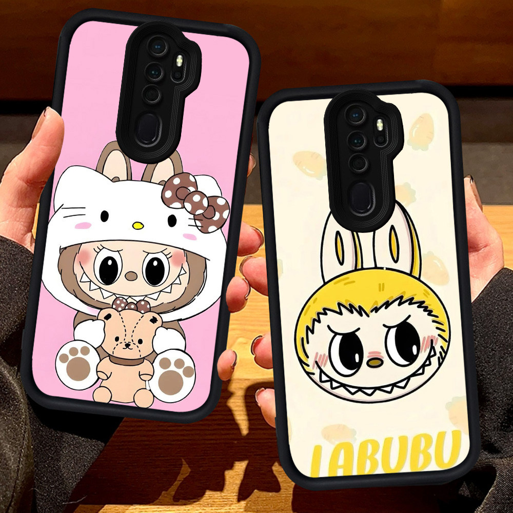 S90 LABUBU สําหรับ OPPO Reno 2Z A37 F11 A9 A39 2F A5 2020 A83 Pro สีดํา