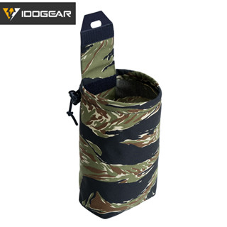 Idogear กระเป๋ารีไซเคิลยุทธวิธีกระเป๋าเข็มขัดพับได้ขนาดเล็กย…