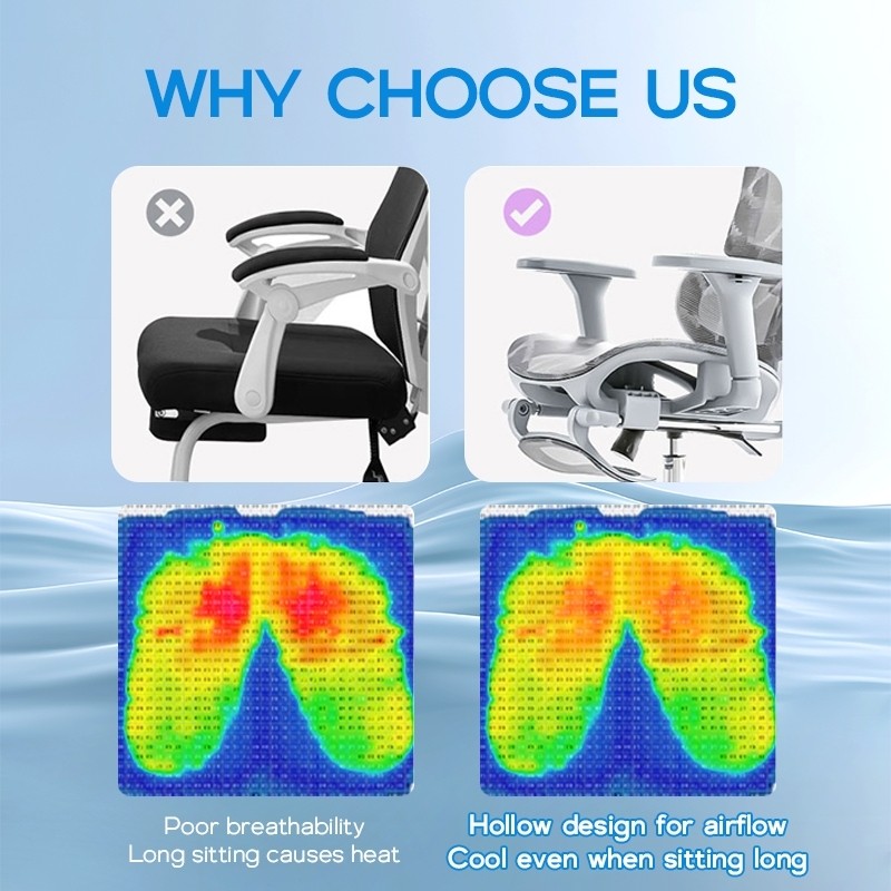 hot🔥การประกันคุณภาพ🔥 import YISONG LS900 Adjustable Seat Gaming Office Ergonomic Computer Chair W