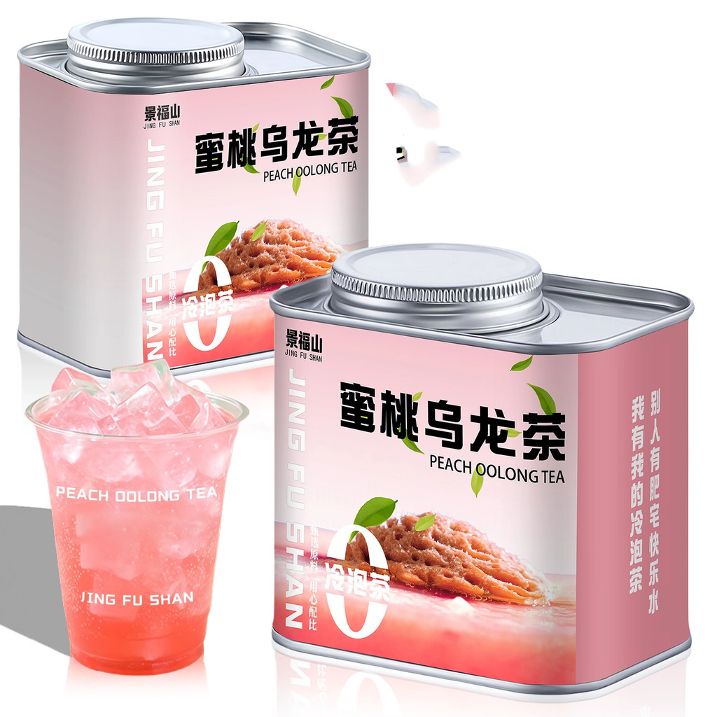 Peach Oolong Tea White Peach Oolong Fruit Tea Cold Brew Tea