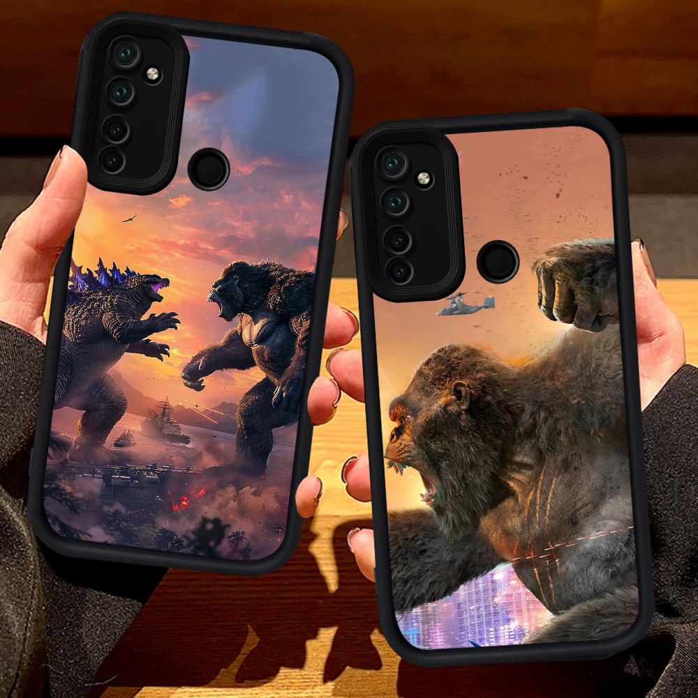 S71 Godzilla vs Kong สําหรับ Realme 14 14T 14X C71 C73 5s C2s C75 5 C17 C2 5i Narzo 10A 20A 7i 9i 6i