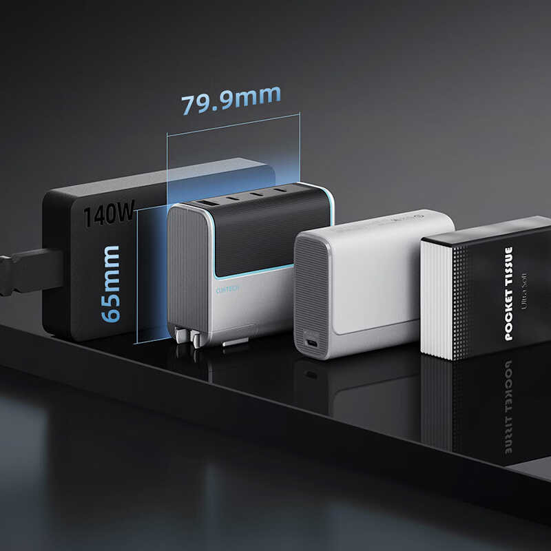 ❥ Cuktech 140W เครื่องชาร์จ Usb-C 4พอร์ตสำหรับ Xiaomi 12 Iphone 15 14 1