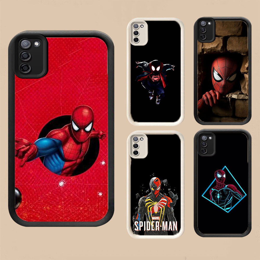 WA-6 Spider-Man เคสกันกระแทกสําหรับ Samsung A03S A31 M21 A71 M02S A51 F02S M30S A02S S20 FE