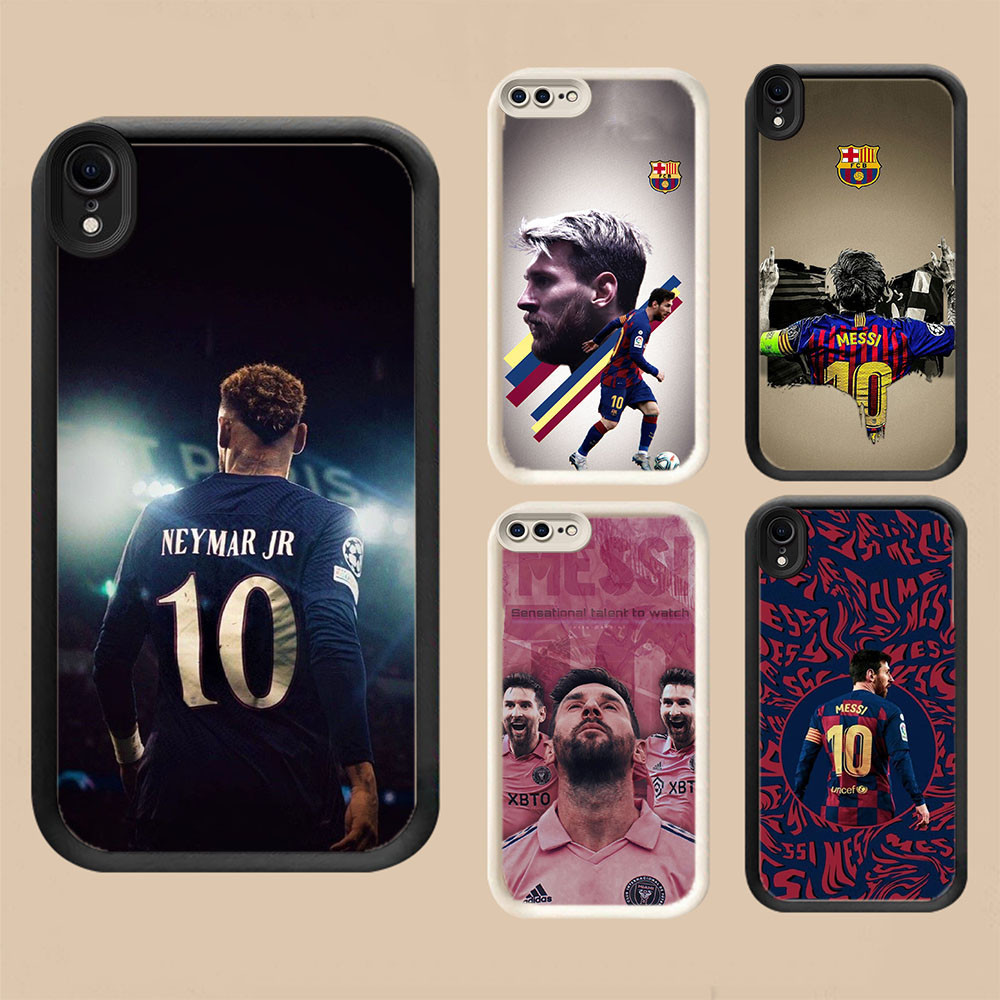 WA-31 Football Messi 10 เคสกันกระแทกสําหรับ iPhone XR X XS 6 7 8 Max Plus