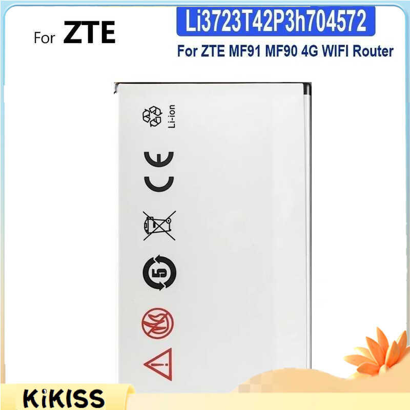 Li3723T42P3h704572 แบตเตอรี่ For ZTE MF91 MF90 4G WIFI Router 2300mAh