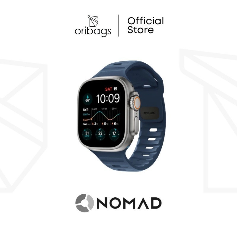 Nomad Sport Band Version 2 สายนาฬิกาข้อมือ (49 45 44 42 มม.) Series 8 SE 7 6 5 4 3 2