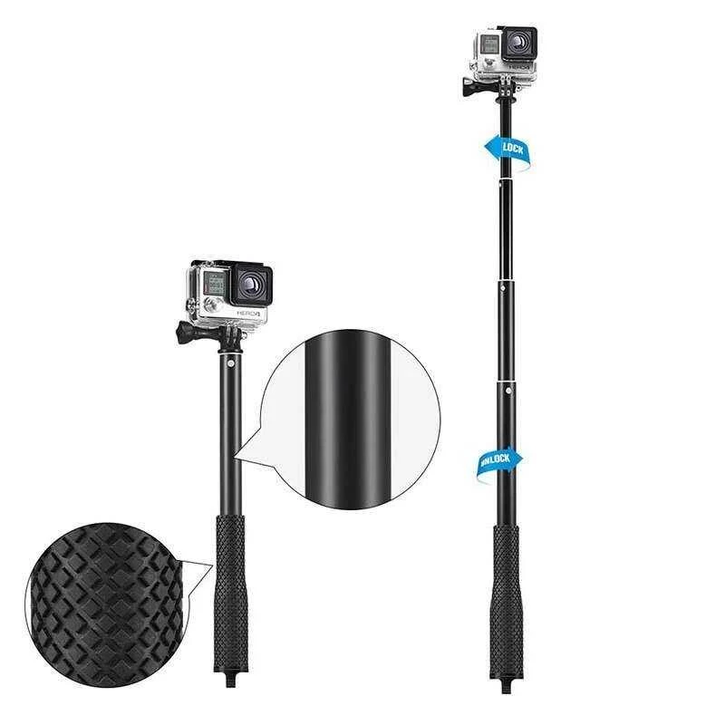 ไม้เซลฟี่สำหรับ Gopro Hero 12 11 10 9 8 7 6 5 และ SJCAM Sj4000 thumbnail 5