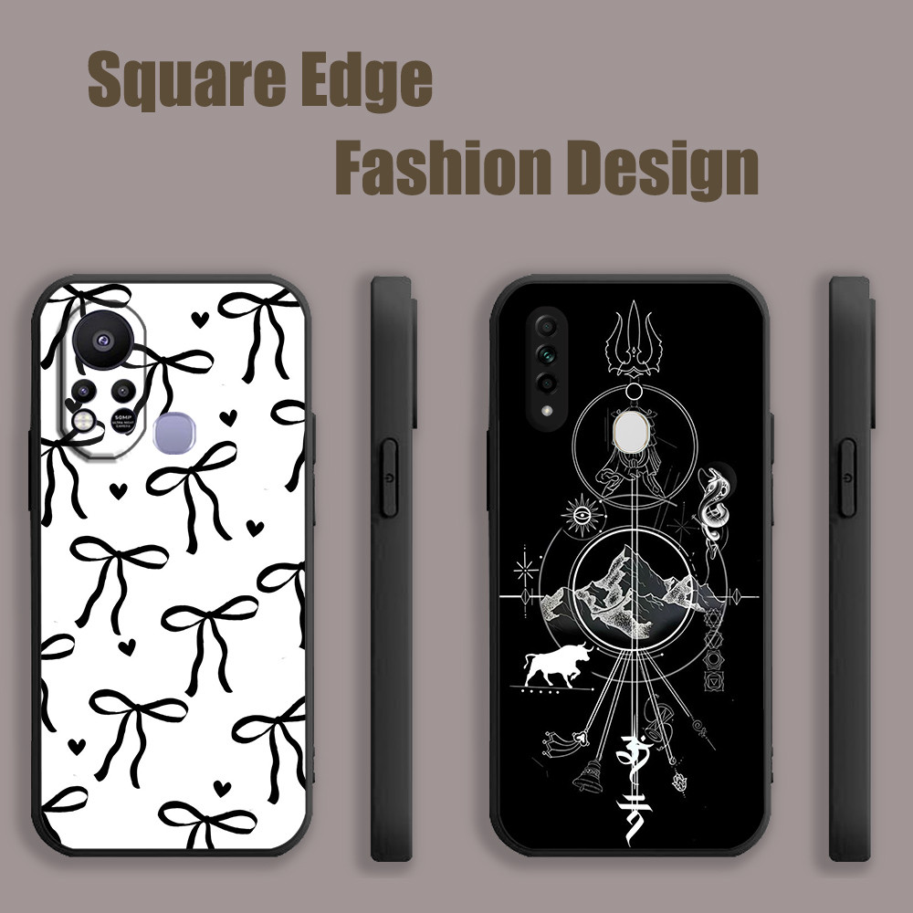 เคสสําหรับ Huawei P60 Pro Honor 200 50 90 Lite 70 X6 X8 X9A X8A X9B Lord shiva dark Bow และหัวใจความ