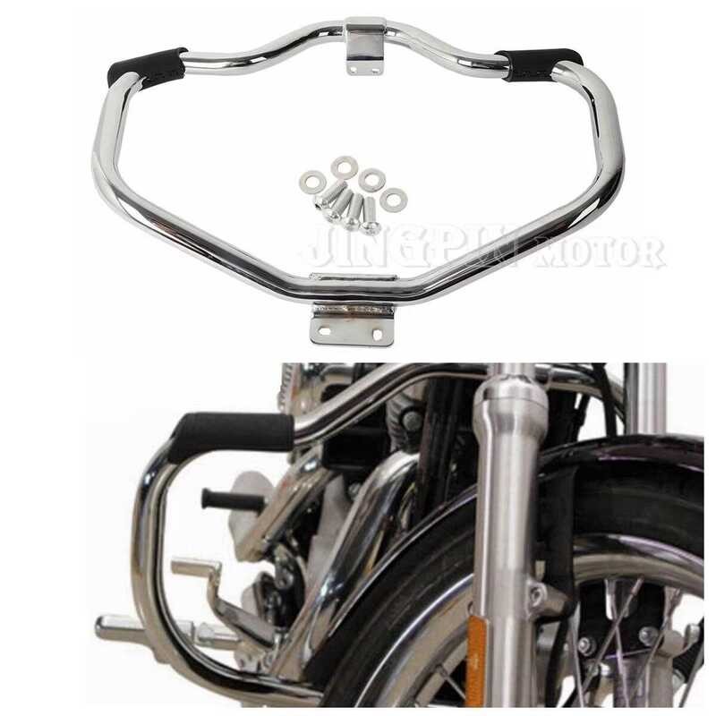 Harley XL883N X48 Guard Bar Harley 883L รุ่นที่นั่งต่ํากันชน 1200 กรอบกันกระแทกฟรีกาวกันกระแทก