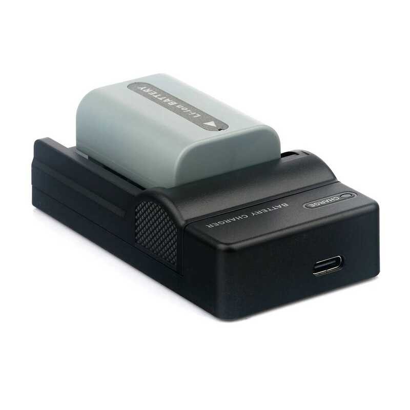▥ สําหรับ Sony Np-Fp50 650Mah แบตเตอรี่ Li-Ion/Charger ใช้งานร่วมกับ Dcr-Dvd404e Dvd403e Dvd203
