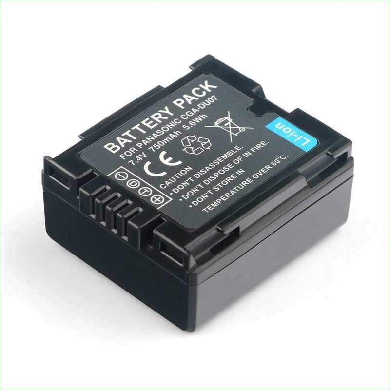 ▥ Cga-Du07แบตเตอรี่750mah Batterie สำหรับ  Nv-Gs27 Nv-Gs28 Nv-Gs30 Nv-Gs33 Nv-Gs500 Nv