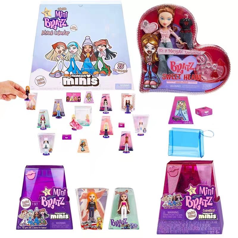 Bratz Mini Cosmetics Mini Doll Fashion New Style Batz Doll Miniature Batz MGAs