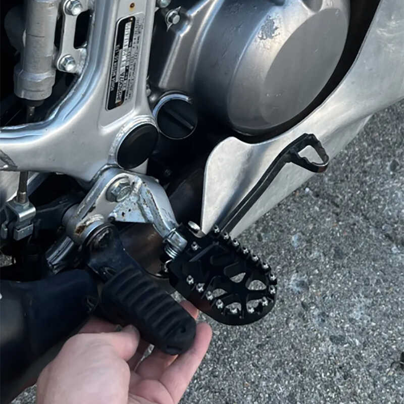 ❥ ที่วางเท้าเหยียบหมุดพักเท้าสำหรับ Honda Xr600r XR 600R 600