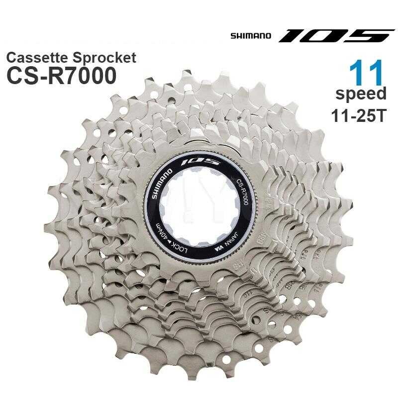 ❥ SHIMANO 105 R7000 11V Cassette Sprocket Cs-R7000 Cs-Hg700-11 11-Speed 11-34T 11-28T 11-30T 1