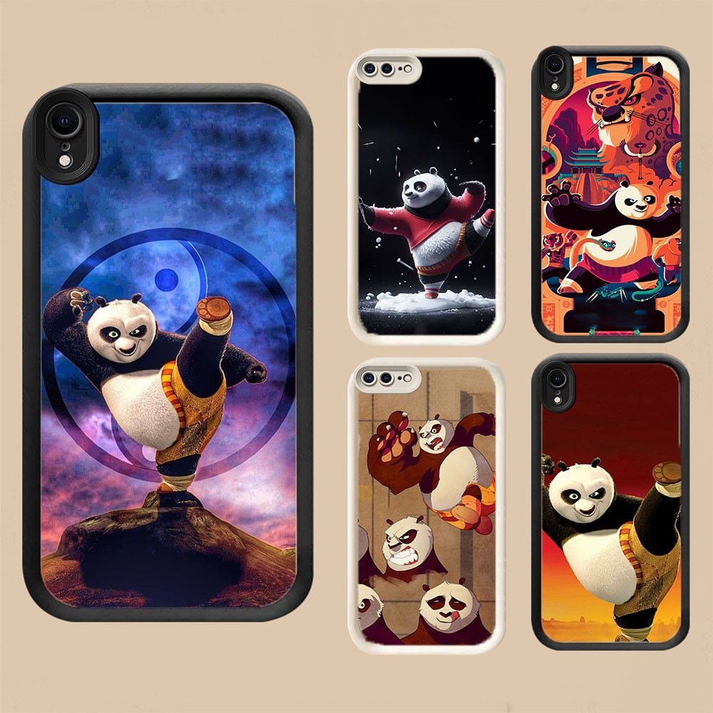WA-25 Kung Fu Panda เคสกันกระแทกสําหรับ iPhone XR X XS 6 7 8 Max Plus