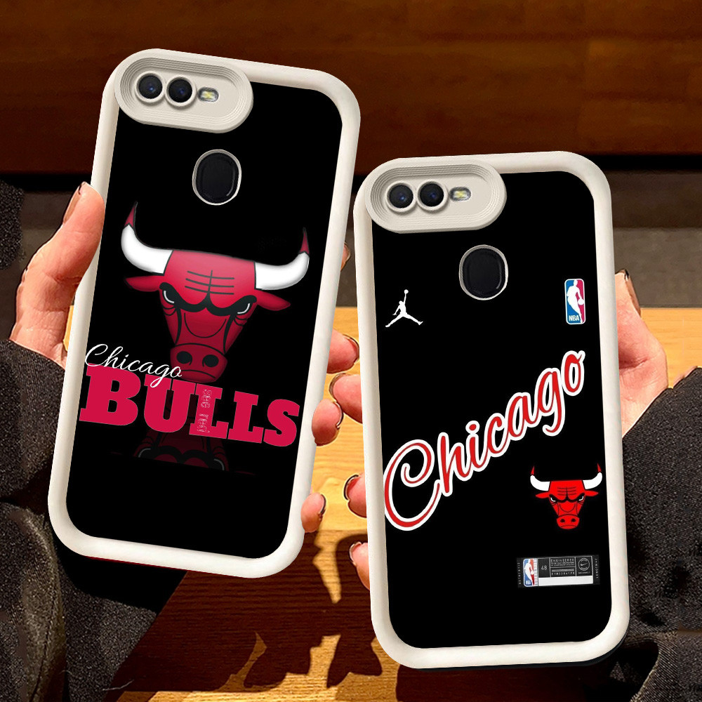 ปลอกสีขาวสําหรับ OPPO F5 A12 A5 A3S A1K A12s F9 A7 F7 A5S A11K A12E Pro S72 Bulls