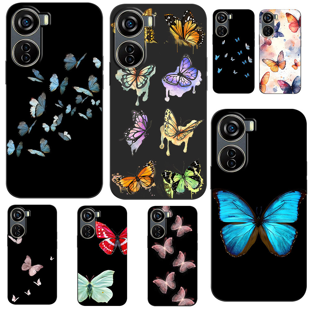 เคส Ribbon Zte Axon 4 Lite เคสโบว์ เคสผีเสื้อ เคสคล้องคอ เคสห้อยคอ เคสน่ารัก เคสเชอร์รี่ เคสเชอรี่ @