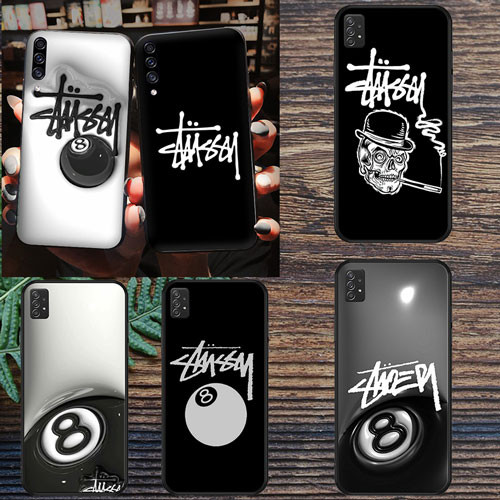 นุ่มสีดํา Xiaomi 10T CC9E Poco M6 M6 Pro X7 PRO C75 M6 PLUS M7 PRO stussy เคสโทรศัพท์