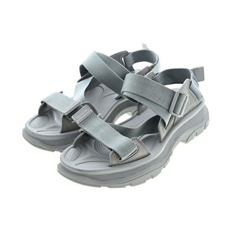 Alexander McQueen Dama LE QUEEN KISSA Ander R Sandals gray 27.0cm Direct from Japan Secondhand