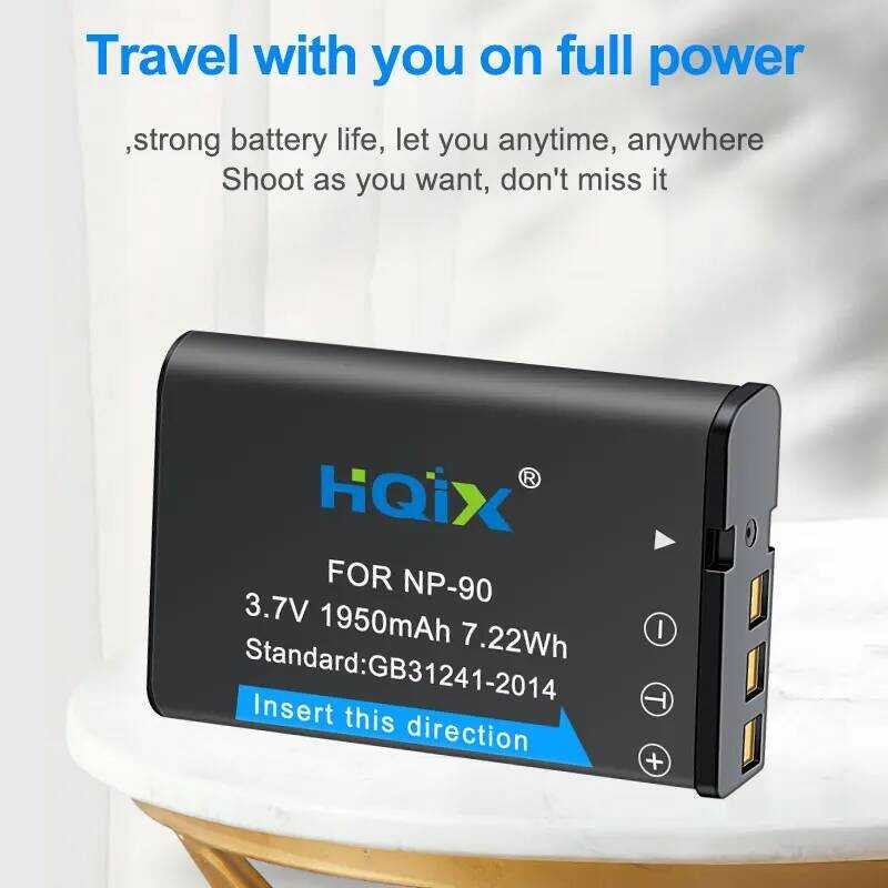 ▥ HQIX สําหรับ Ex-Fh100 H20g H10 H15 กล้อง Np-90 Dual Charger แบตเตอรี่