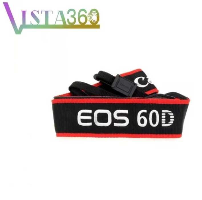 ▥ ใหม่ Original สายคล้องไหล่กล้องเย็บปักถักร้อยสายคล้องคอสําหรับ Canon 6D 6D2 60D 7D Mark II 7D