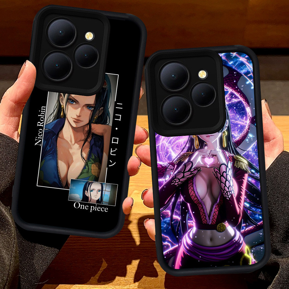 S116 One Piece RobinปลอกสําหรับTecno POP Spark 30C GO1 GO2 20 Pova 5 6 4 9 GO1S 8 7 Pro GO 2024 2023