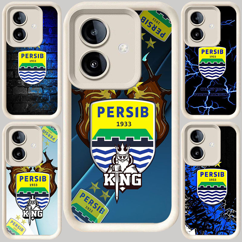M-108 Persib ปลอกสีขาวสําหรับ OPPO A3X A3 A79 A5 Pro A5X 5G