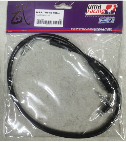 QUICK THROTTLE CABLE เท่านั้น UMA RACING (สายเคเบิลเท่านั้น ) สําหรับ LC135 UMA QUICK THROTTLE
