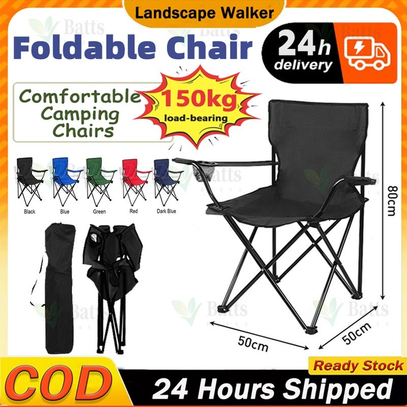 hot🔥การประกันคุณภาพ🔥 import Foldable Chair Outdoor Folding Outdoor Camping Chair Beach Chair Fold
