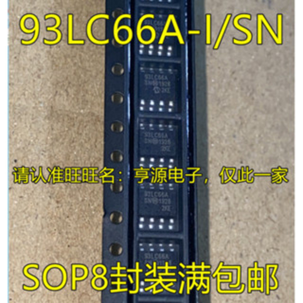 5 ชิ้น 93LC66A-I/SN 93LC66A/SN 93LC66A SOP8 ชิป IC