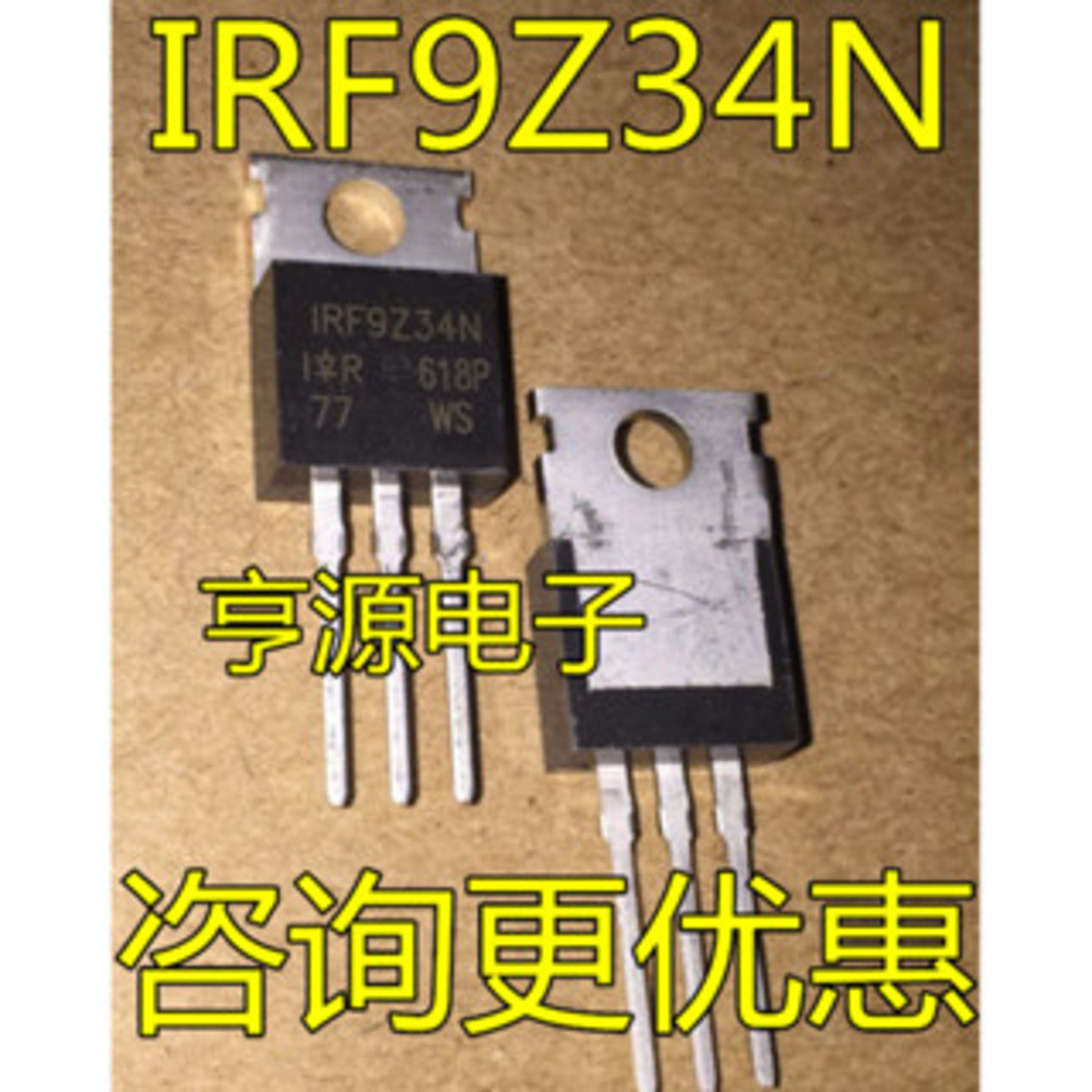 5 ชิ้น IRF9Z34N F9Z34N TO-220 MOS 55V19A ชิป IC