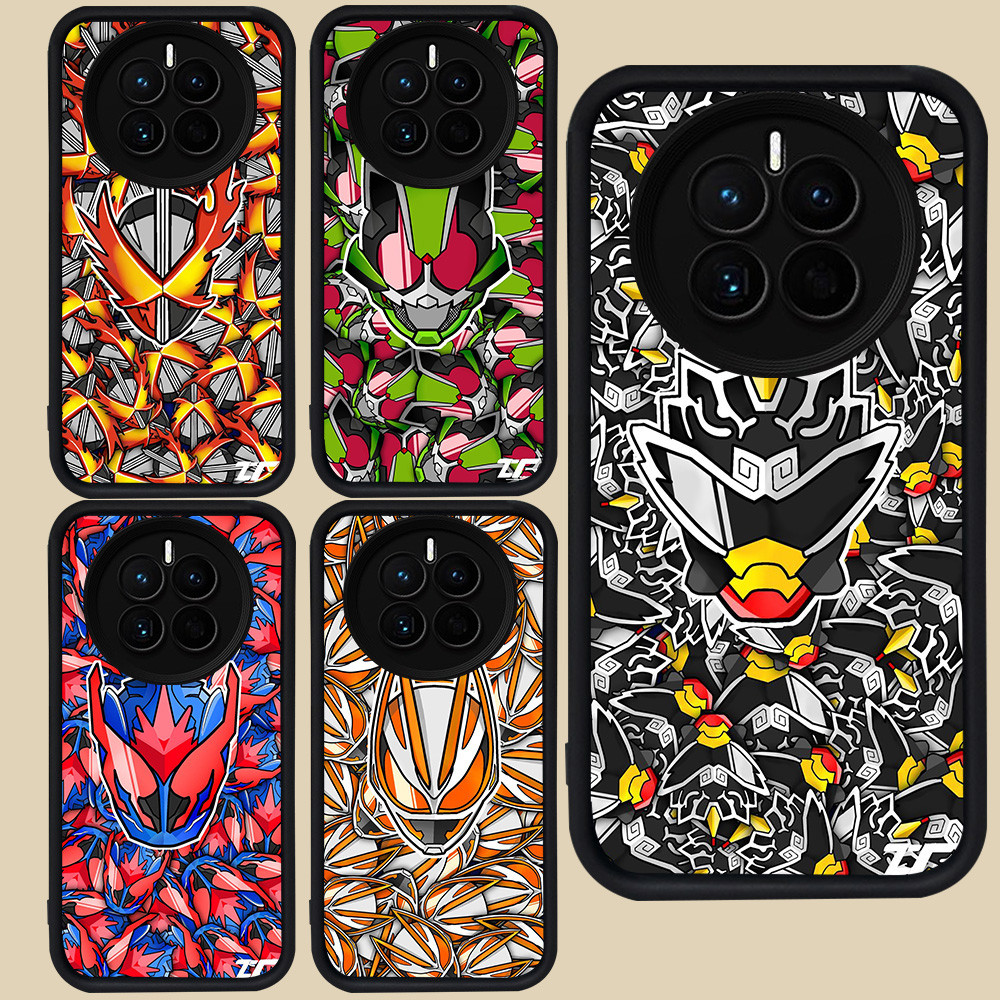 ปลอกสีดําสําหรับRealme 13 Narzo N65 70 12X 12 Plus Pro Lite 5G R96 Kamen Rider