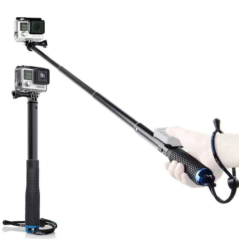 ไม้เซลฟี่สำหรับ Gopro Hero 12 11 10 9 8 7 6 5 และ SJCAM Sj4000