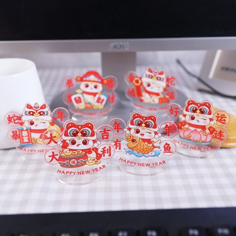 hot🔥การประกันคุณภาพ🔥 import 2025 Snake Year Cute Snake Baby Plaque Displayliuqianl1.my20250108