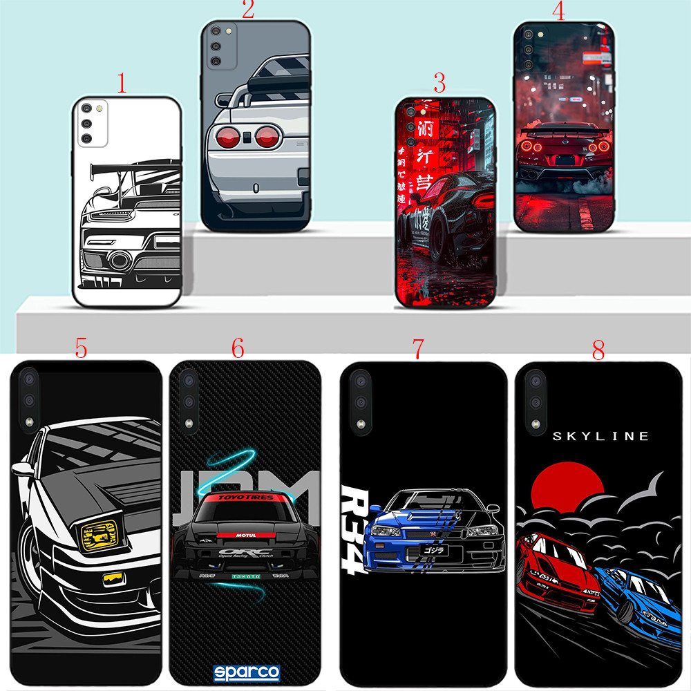 Huawei Y5P Y6P Y8P Y7A Y9A Y7 Prime 2019 Nova 3i 5i 5T Mate 10 20 Pro AS16 Racing และกีฬารถนุ่มสีดํา