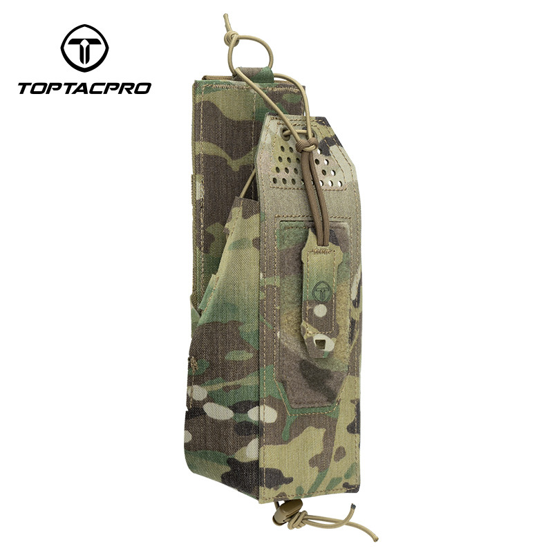 Toptapro ยุทธวิธี Walkie Talkies วิทยุสําหรับ PRC148/152 MOLLE ยุทธวิธีผู้ถือวิทยุ 8533