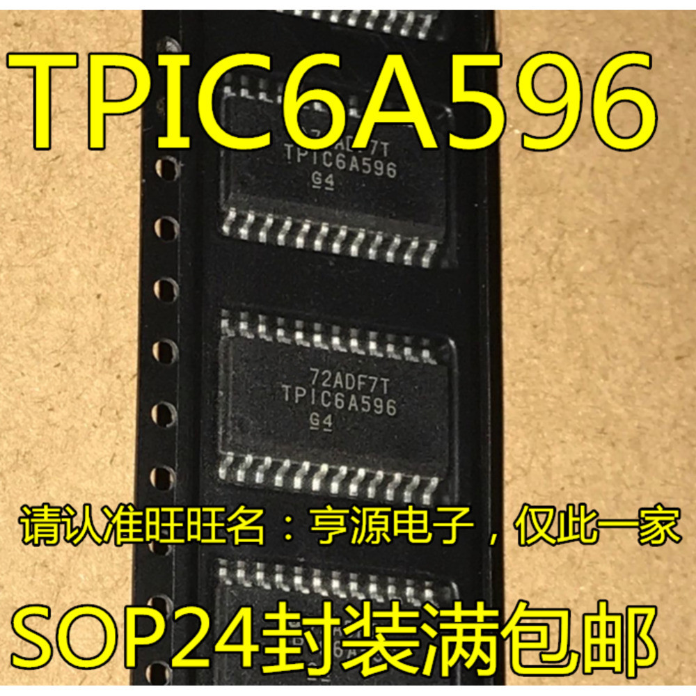 5 ชิ้น TPIC6A596 TPIC6A596DW TPIC6A596DWR SOP-24 ชิป IC