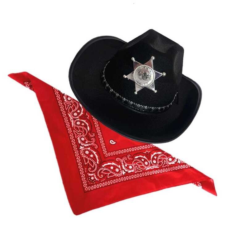 LY Western Cowboy Costume Set For Halloween Party Dress Up,Role Play And Cosplay