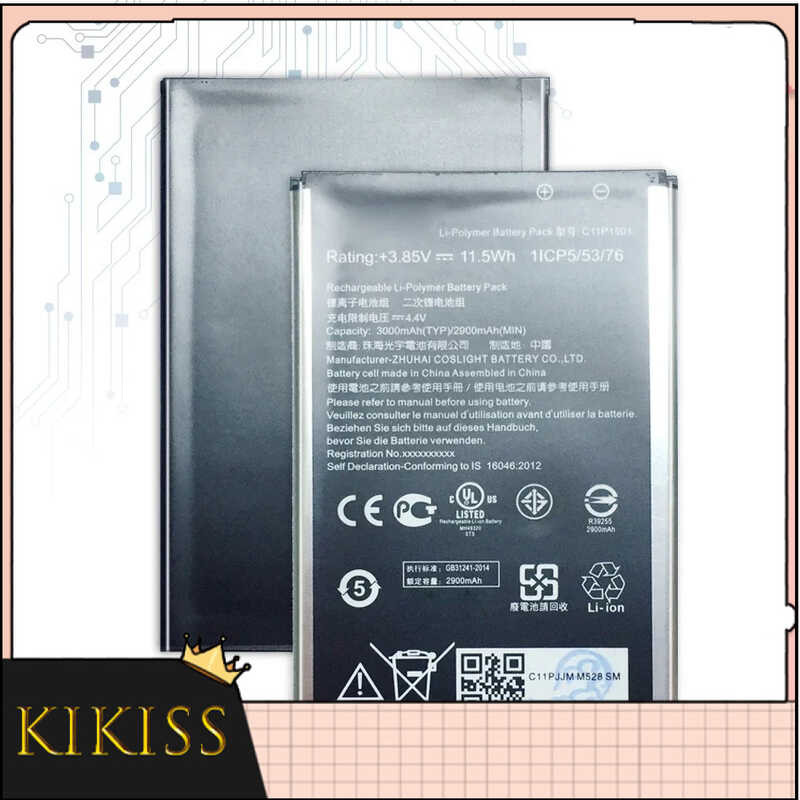 Asus ZenFone 2 Laser ZE550KL ZE601KL ZE551KL C11P1501Original แบตเตอรี่ 3000mAh