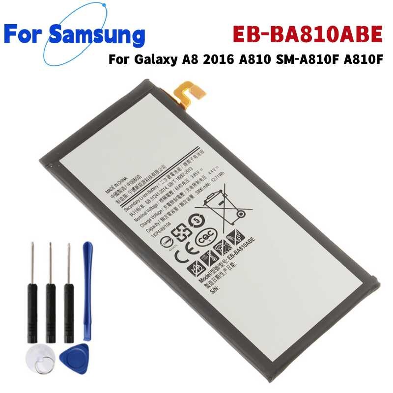 ❥ Eb-Ba810abe แบตเตอรี่สำรองสำหรับ Galaxy A8 2016 A810 A810f Sm-A810f แบ