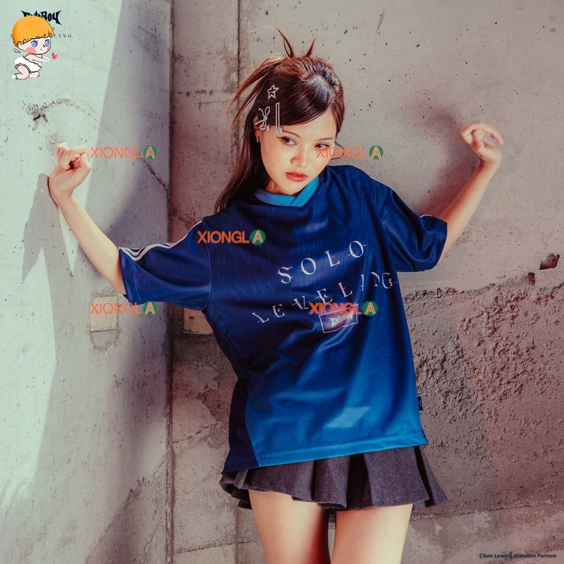 JINWOO [กรมท่า/น้ําเงิน] เจอร์ซีย์ (ชื่อส่วนตัวฟรี)