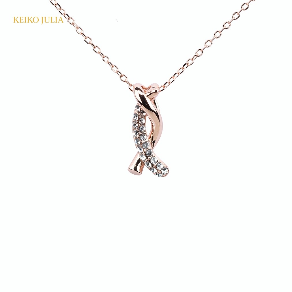 Keiko Julia Edna สร้อยคอ 925 เงินสเตอร์ลิง