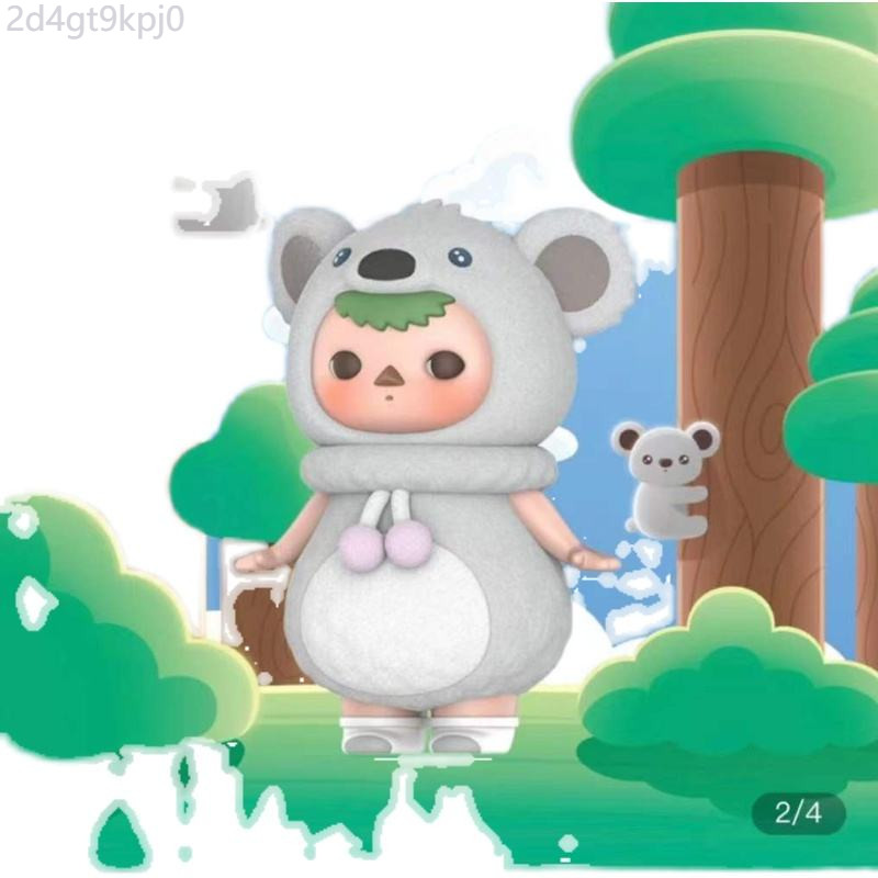 ♞,♘pucky Pidgey Koala ลิฟต์ [Elf Koala Baby Limited Figure] เครื่องประดับอินเทรนด์