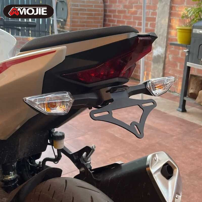 ❥ ที่ยึดป้ายทะเบียนสำหรับ Kawasaki Ninja Z500 Ninja500 Z 500 SE 2024 20