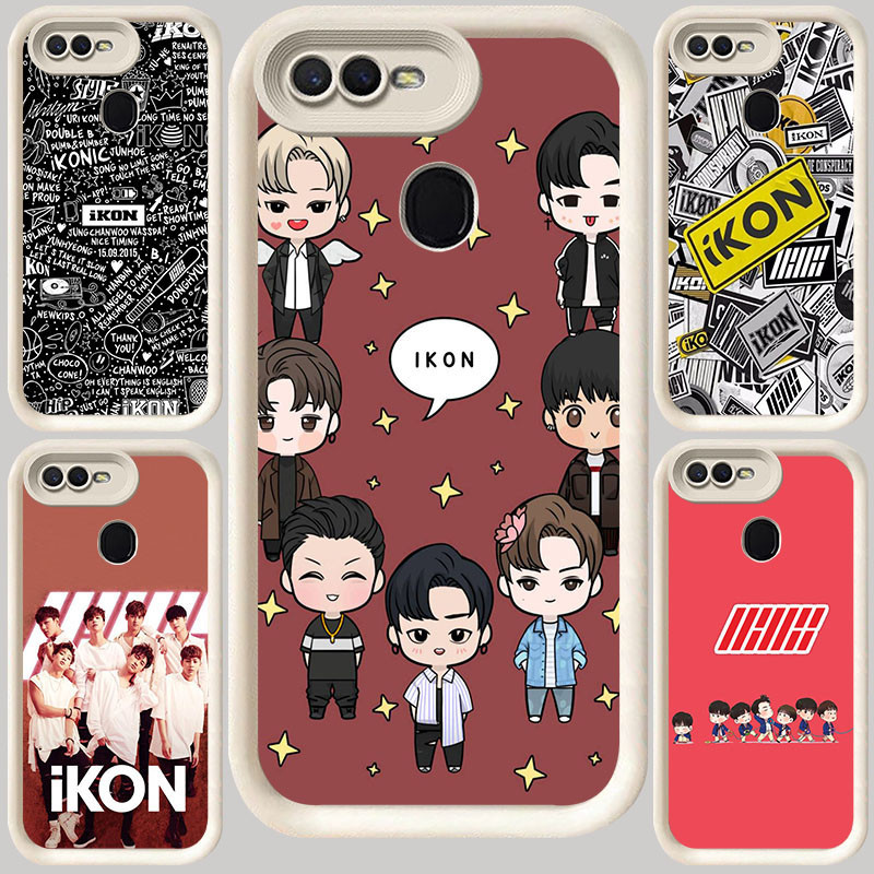 M-82 iKON ปลอกสีขาวสําหรับ OPPO A12E A7 A1K F7 A12 A3S A5 A12s F5 A5S F9 Pro