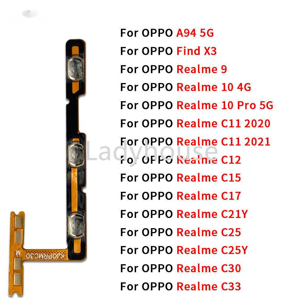 Original สําหรับOppo A94 5Gค้นหาX3 Realme 9 10 Pro C11 2020 2021 C12 C15 C17 C21Y C25 C25Y C30 C33 C