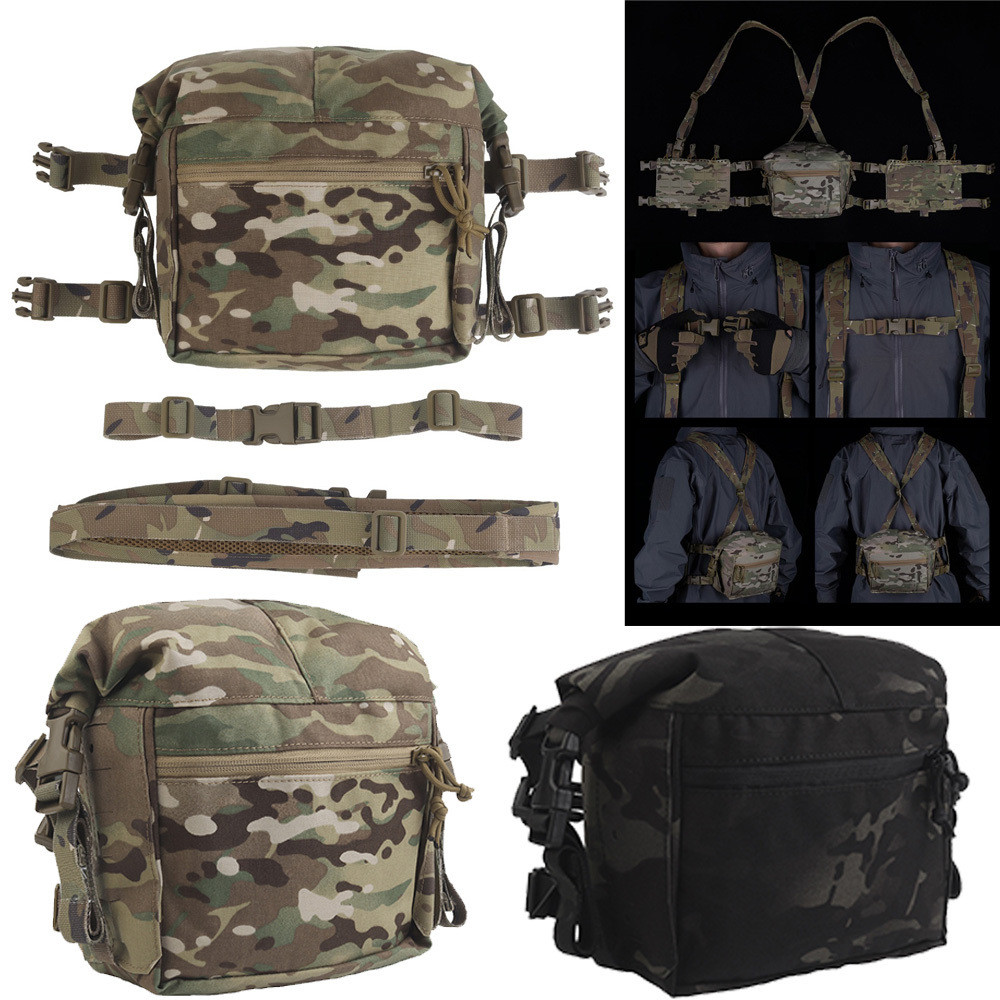 Alpha Tactical Chest Rig Expansion Pack, Load Bearing Vest (LBV) Expander Kit 34 Alpha Chest Rig Equ